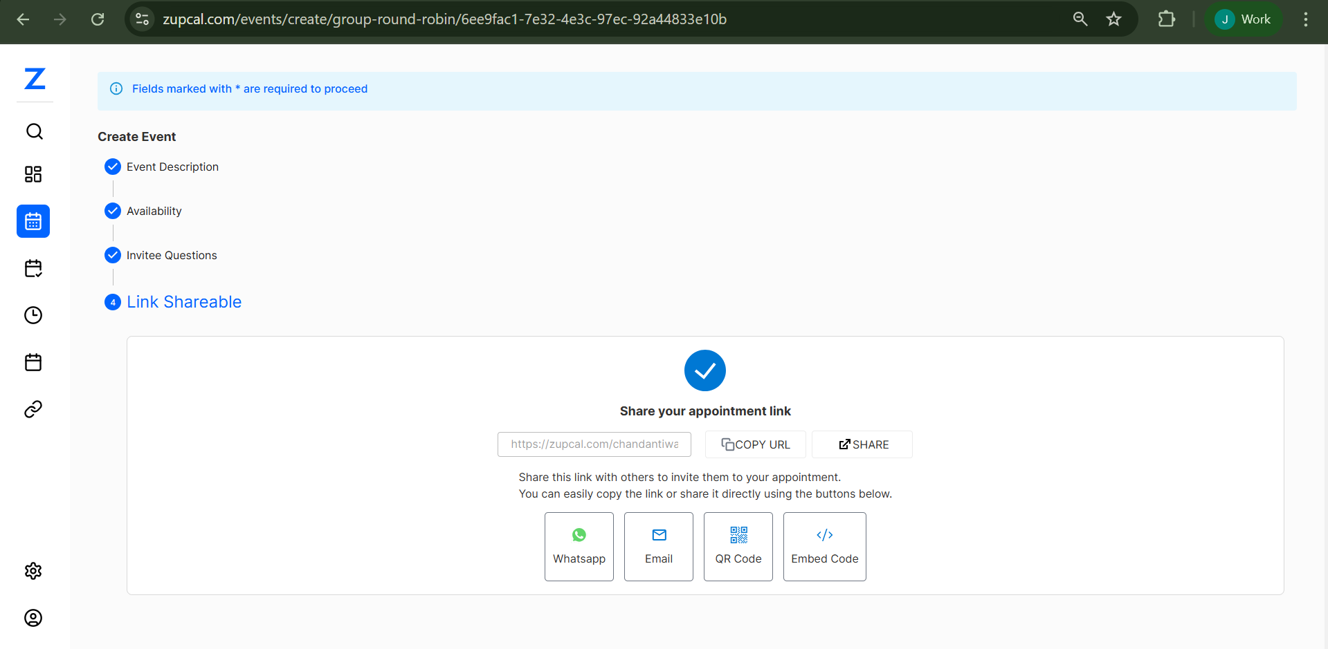 Group Round Robin Last Step